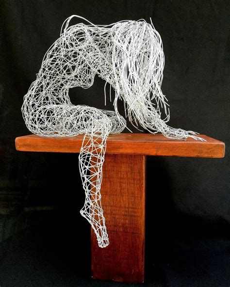 Pin On Wire Sculpture