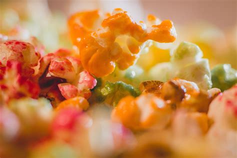 Kostenlose Foto Popcorn Mais Lebensmittel Gericht Küche Snack