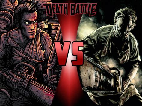 Ash Williams Vs Leatherface By Toxicmouse77 On Deviantart