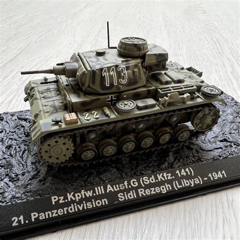 Diecast Panzer Iii Ausfg Model 172 Hobbies And Toys Memorabilia