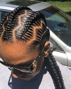 You can use synthetic or natural to style your hair into a protective style. Best & Trendy Ghana Weaving with Brazilian Wool | African hairstyles