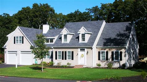 Cape Cod Style House Plans Garage Cream Wall Jhmrad 150998
