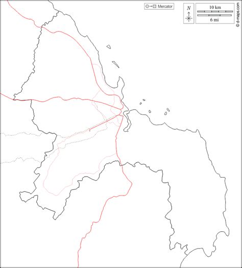 Dar Es Salam Carte Géographique Gratuite Carte Géographique Muette