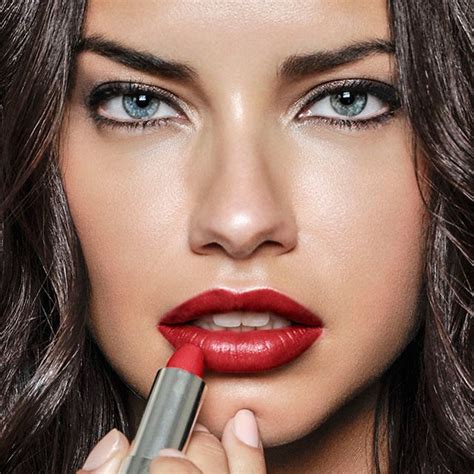 Adriana Lipstick Sale Bold Lipstick Lipsticks Adriana Lima Victorias Secret Deep Red Lips