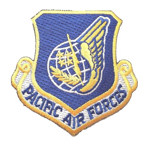Pacific Air Forces Patch Airforce Military