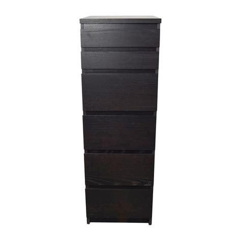 Keep your everyday items at hand or stow your. 44% OFF - IKEA IKEA Tall Narrow Dark Brown Dresser / Storage