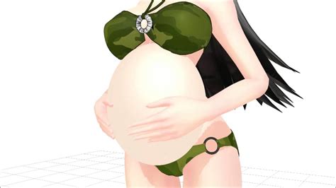 Mmd Belly Expansion Test Youtube
