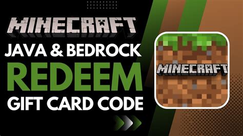 Minecraft Java Edition Bedrock Edition Gift Card Redeem Code Only My Xxx Hot Girl