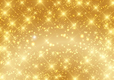 Download Beautiful Gold Sparkle Background Vector By Jessicah24