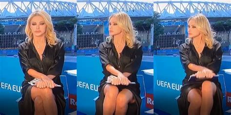 «juve ripescata in champions, #speranza». Paola Ferrari e il video alla Sharon Stone: "Lei non ...