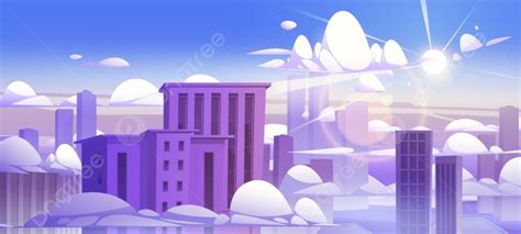 Skyscrapers Above Clouds Building Cloud Background Business Clouds