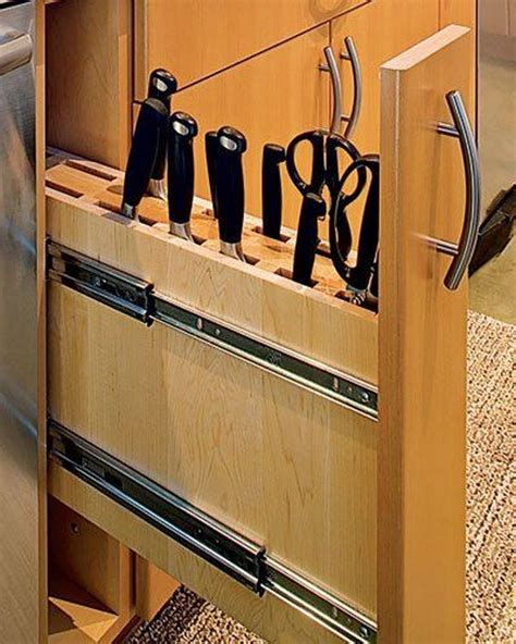 8 Brilliant Ideas For Storing Kitchen Knives The Owner Builder Network