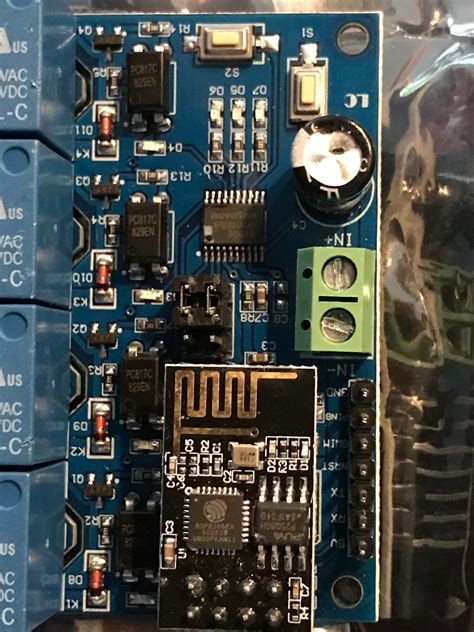 4 channel Relay ESP8266 Wifi board WORKING with esphome - ESPHome ...