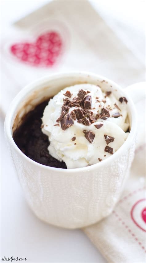 Molten Chocolate Mug Cake