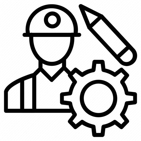 Architect Builder Designer Engineer Engineering Icon Download On