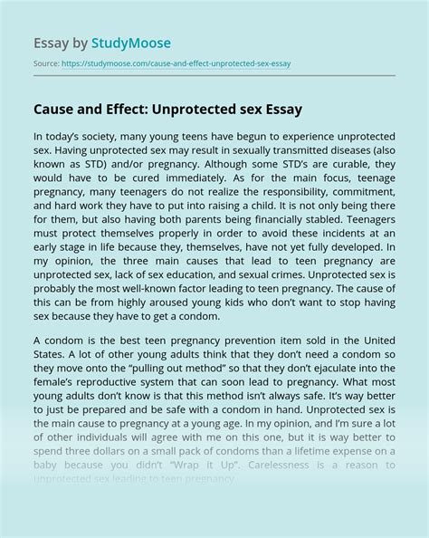 Contoh Cause And Effect Essay Hot Sex Picture