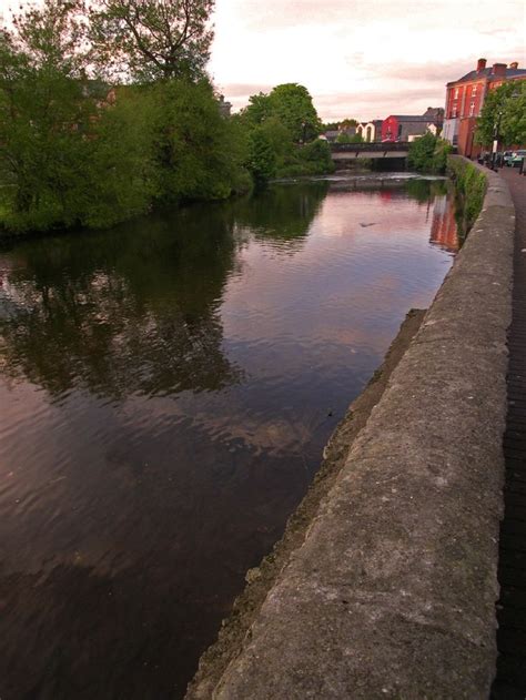 The River Fergus Flows Through Ennis Ireland Food Celtic Culture