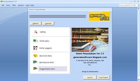 Software Perpustakaan 30 Keygen Generate Software Murah