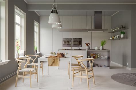Modern Dining Room Designs Combined With Scandinavian
