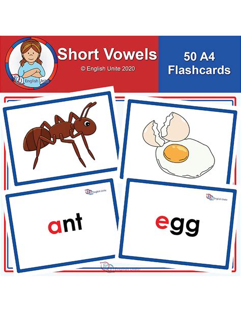 Free Short Vowels Flashcards And Posters Printable Sh