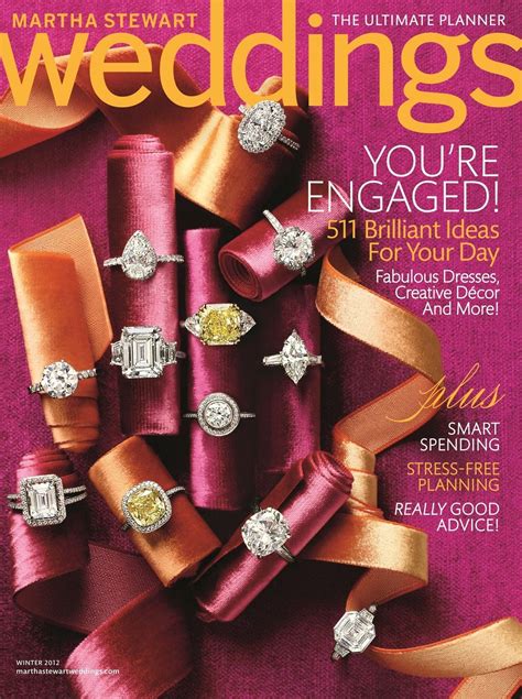 Wedding Wednesday The New Martha Stewart Weddings Magazine Will Inspire You For The Big Day