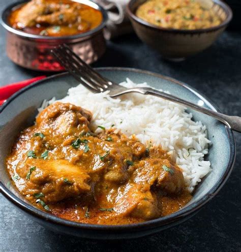 Chicken Madras Curry Essen Rezept
