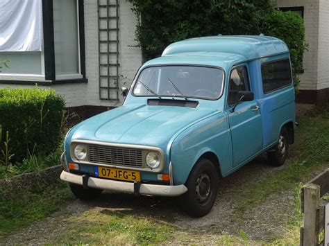 Renault 4 F4 4 L Fourgonnette Classic Delivery Cars French