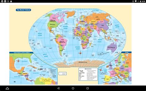 Latitude And Longitude Map With Countries