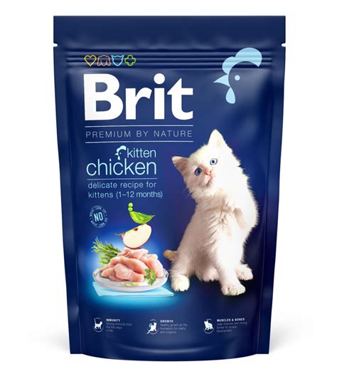 Brit Premium By Nature Cat Kitten Chicken Kg