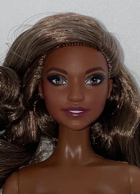 BARBIE COLLECTOR MODEL Muse Holiday NUDE AA Fashion Doll Daya Face