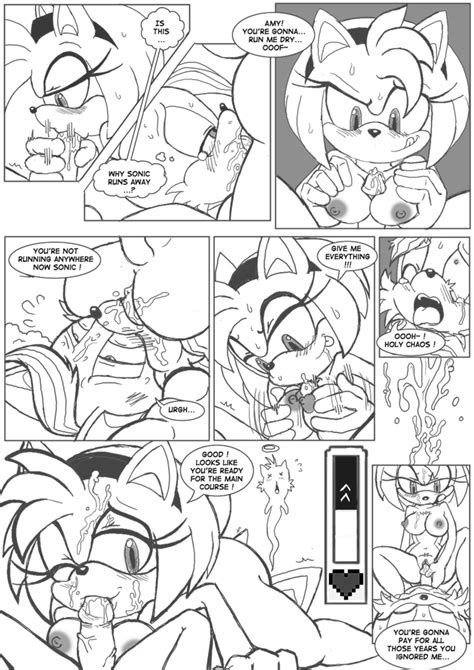 Post Amy Rose Sonic The Hedgehog Series Tails Zerbukii Comic