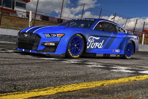 Ford Performance Nascar Video Next Gen Mustang Takes On Charlotte