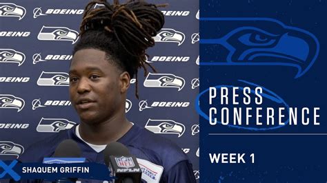 Seahawks Linebacker Shaquem Griffin Week 1 Press Conference Youtube