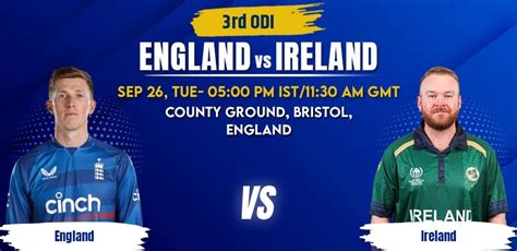 England Vs Ireland Today Match Prediction And Tips 2023