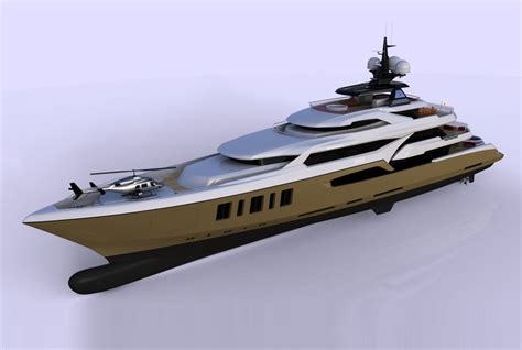 Yachtkonzept Her Majesty Superyacht Luxusyacht D Design Superyachten Megayachten