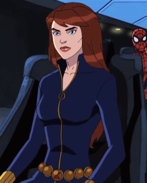 Image Usm Black Widowpng Ultimate Spider Man Animated Series Wiki