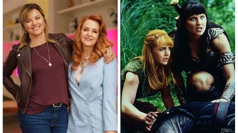 Xena And Gabrielle Are Getting Back Together Lucy Lawless And Renee Oconnor Reunite In Tv Series