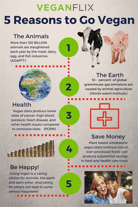 5 Reasons To Go Vegan Veganflix