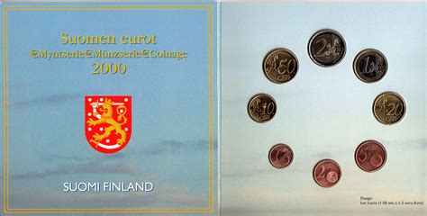 Finland 2001 Official Triple Set Official Blister Set56