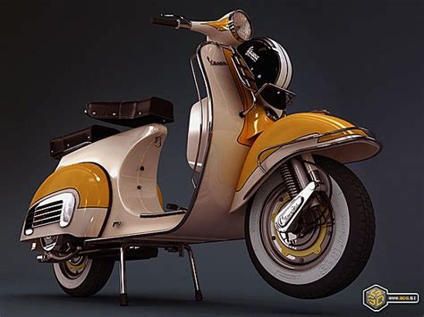 ví dụ học ngầm: gambar modifikasi motor vespa matic