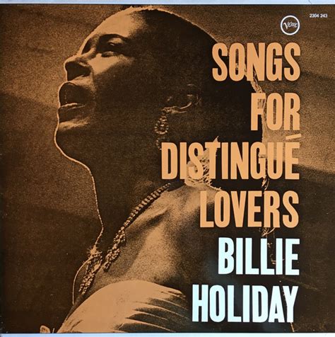 billie holiday songs for distingue lovers vinyl records lp cd on cdandlp