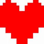 Icon Undertale Svg Pixel Heart Transparent Pixels