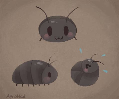 Roly Polies Are Cute By Aer0hail On