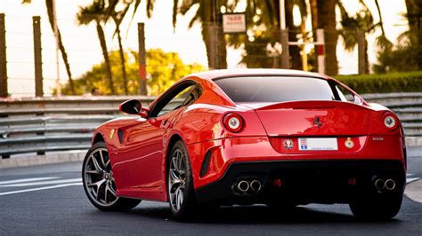 Фотографии Ferrari 599 Gto Роскошные красные машина вид 1920x1080