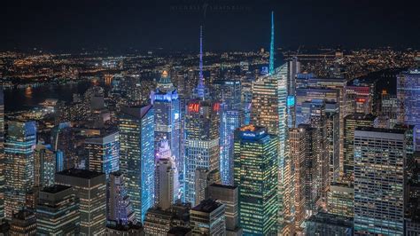 new york city wallpaper 4k starry sky cityscape night