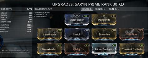 By @_@ — last updated 2 months ago (patch 29.10) 4 0. Warframe Build Guide - Saryn - KeenGamer