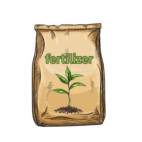 Insecticide And Fertilizer Icon Stock Vector Illustration Of