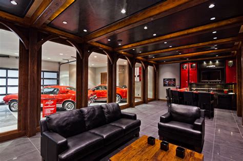 Man Cave Dream Garage Traditional Garage Vancouver By