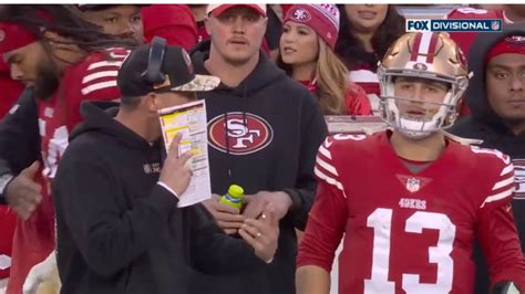 Purdy Reveals What Shanahan Said To Him After Questionable Scramble At End Of First Half Ksan Fm