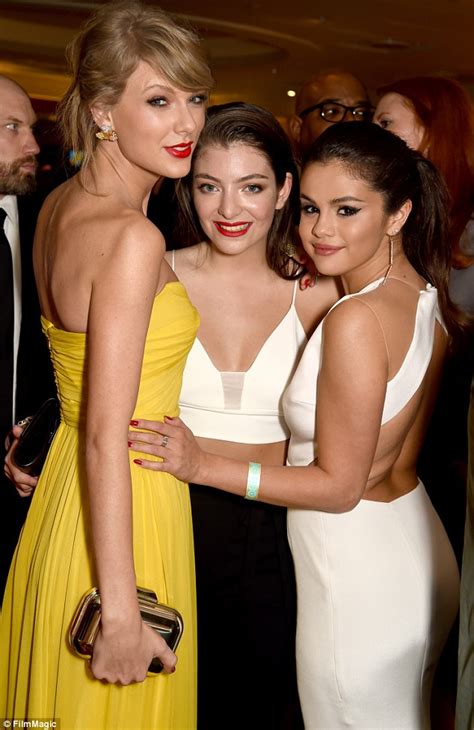Lorde Attends Golden Globes Party With Taylor Swift And Selena Gomez